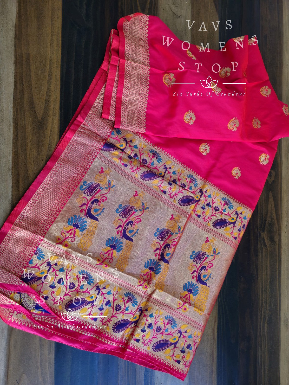 Paithani Benarasi Silk Dupatta