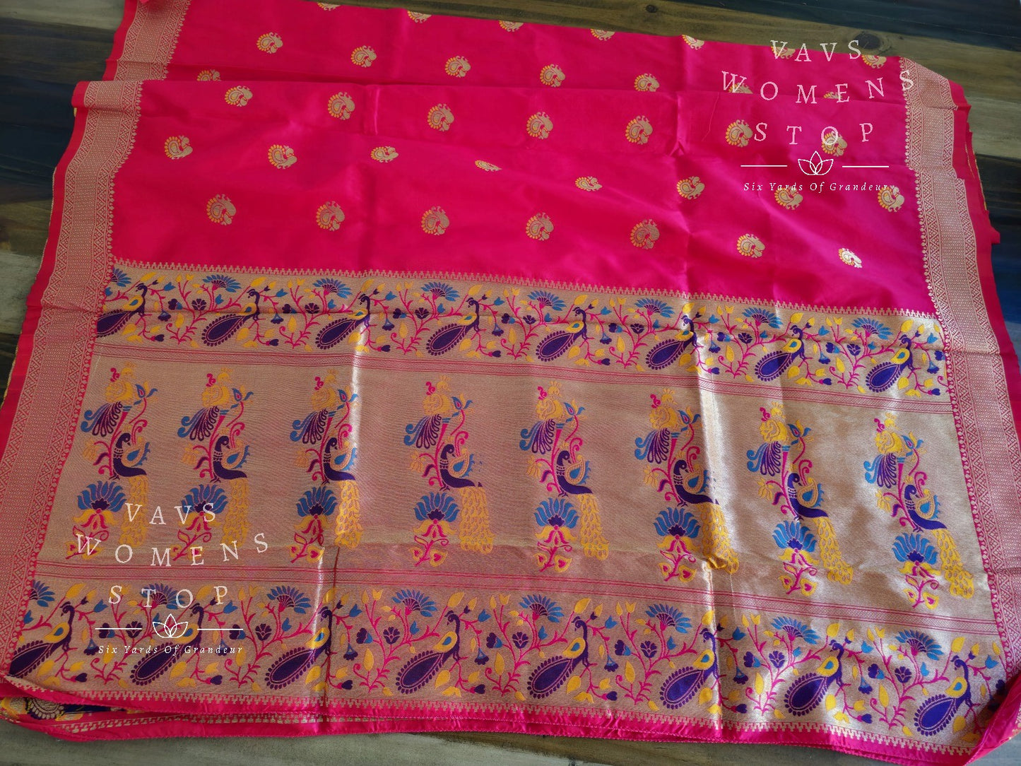 Paithani Benarasi Silk Dupatta