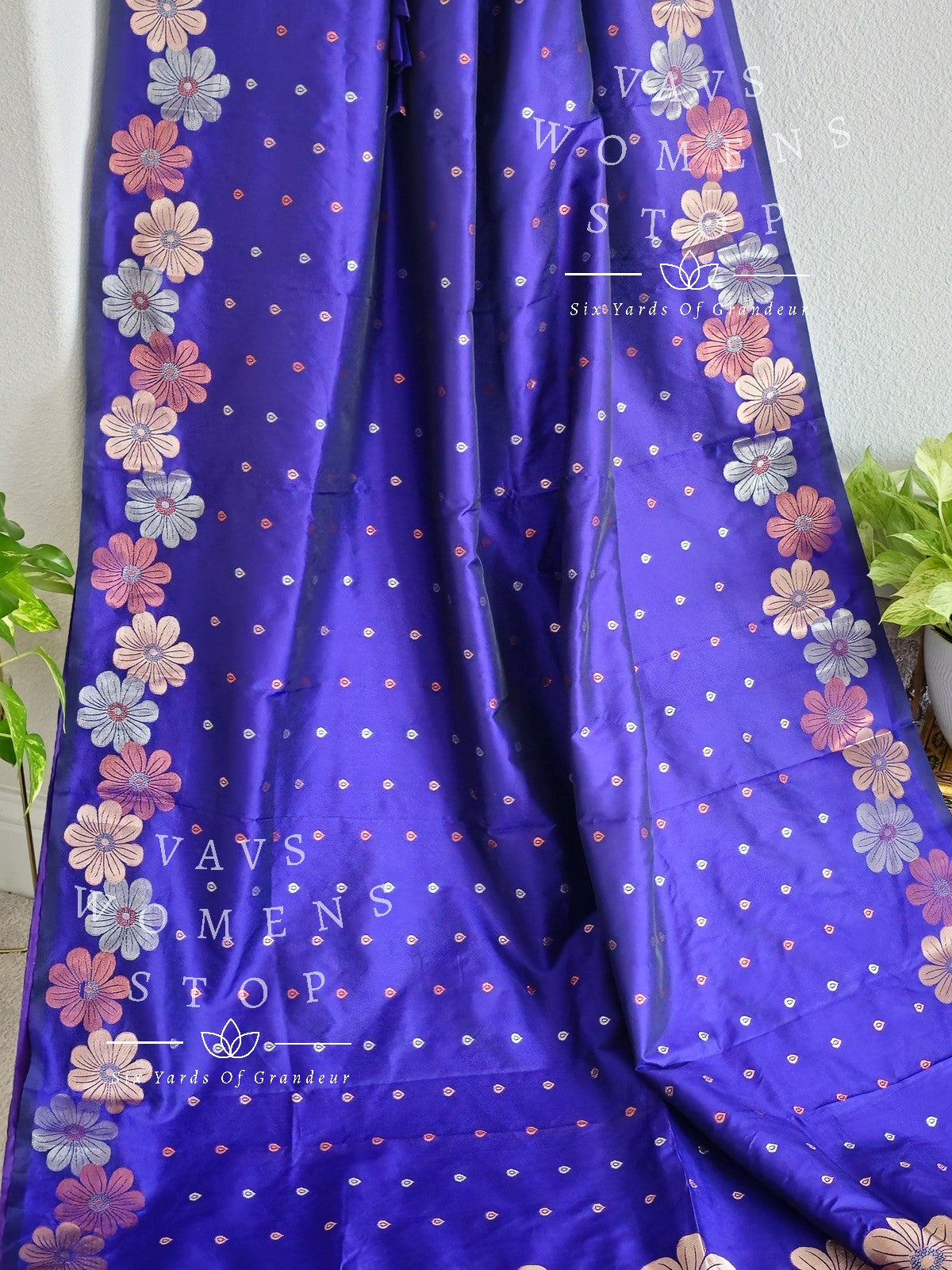 Designer Semi Benarasi  Saree - Blouse