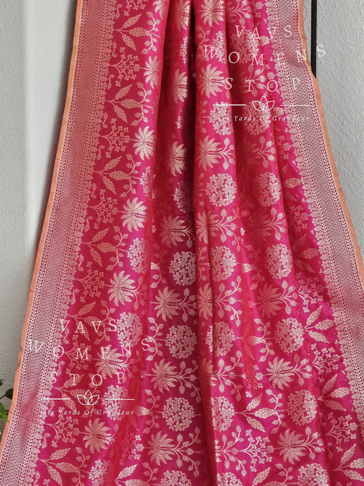 Pure Benarasi Katan Silk All Over Designer Saree