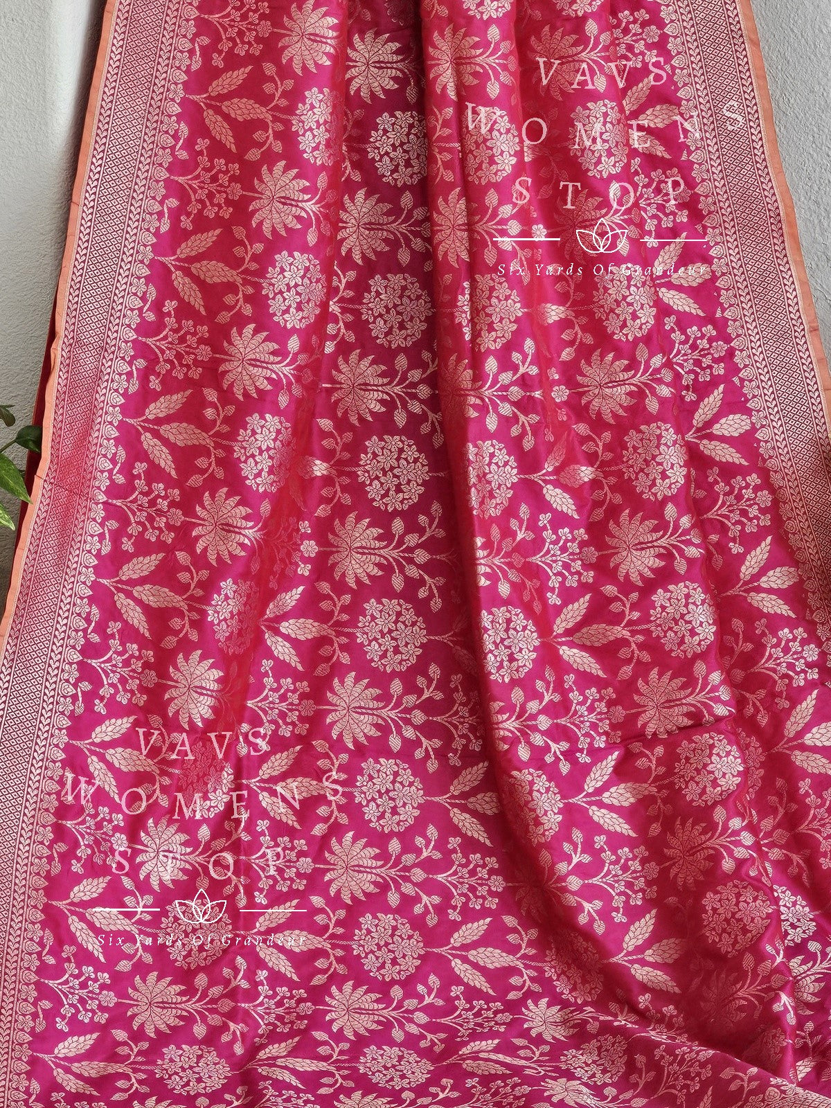 Pure Benarasi Katan Silk All Over Designer Saree