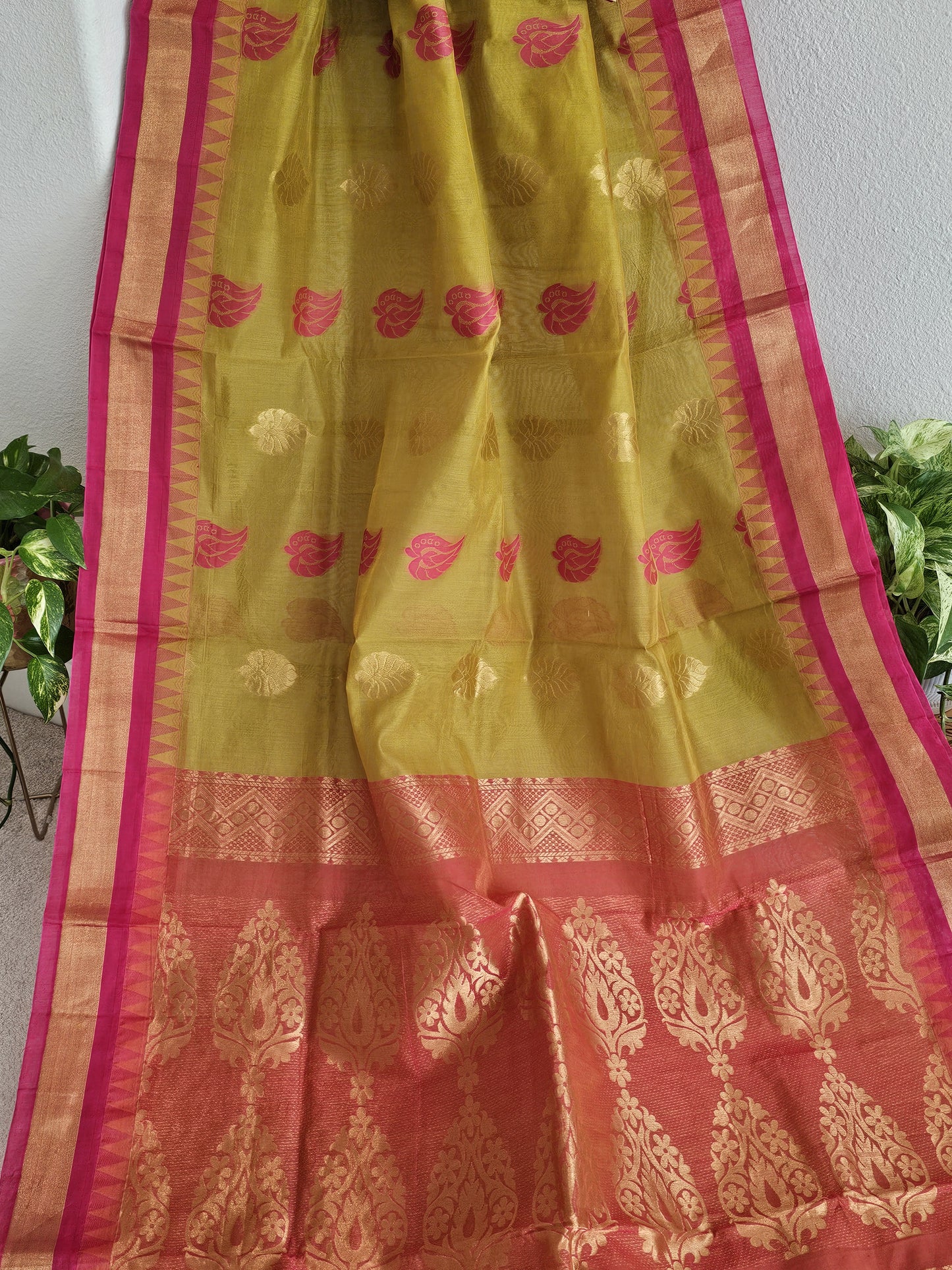 Chanderi Kuppadam Saree - Blouse