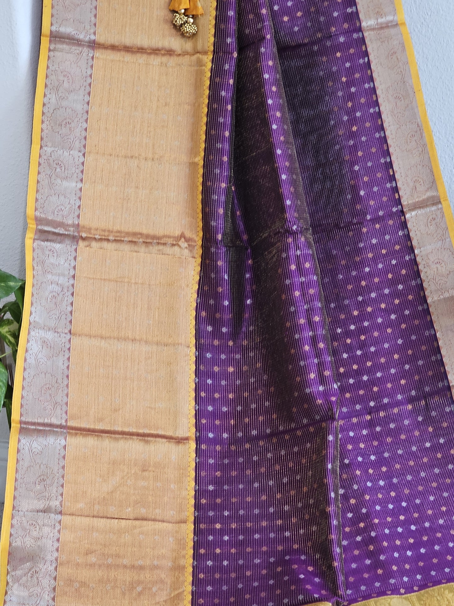 Pure Kuppadam Pattu Silk Cotton Saree - Blouse