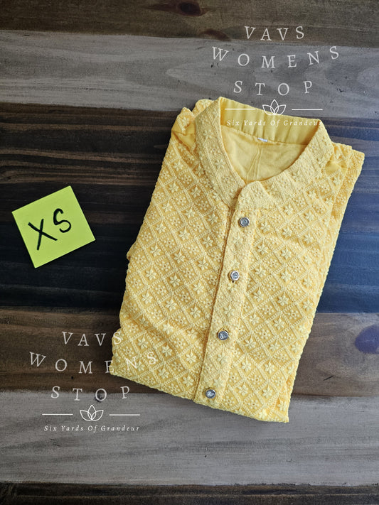 Men's Georgette Kurta