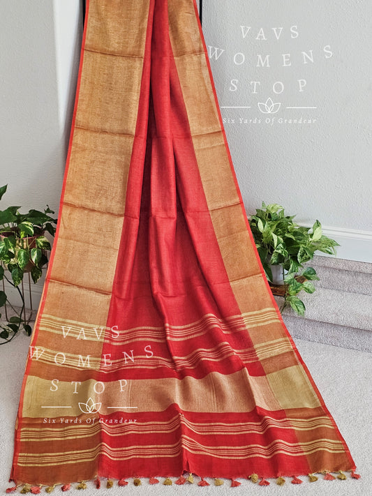 Linen By Linen Saree