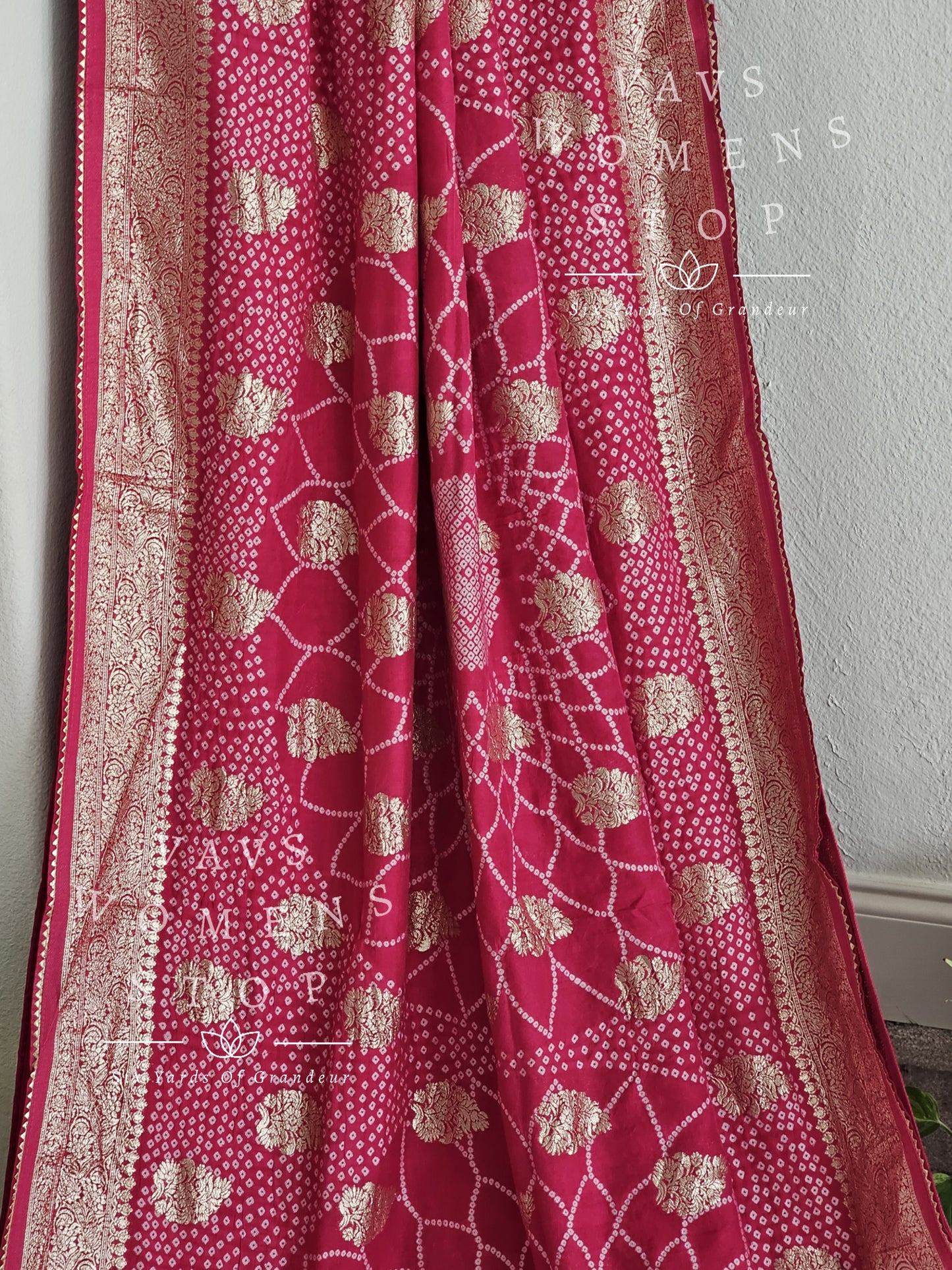 Munga Soft Silk Bhandini Saree