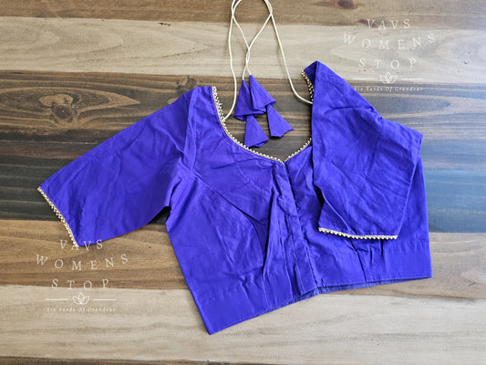 Plain Silk Blouse