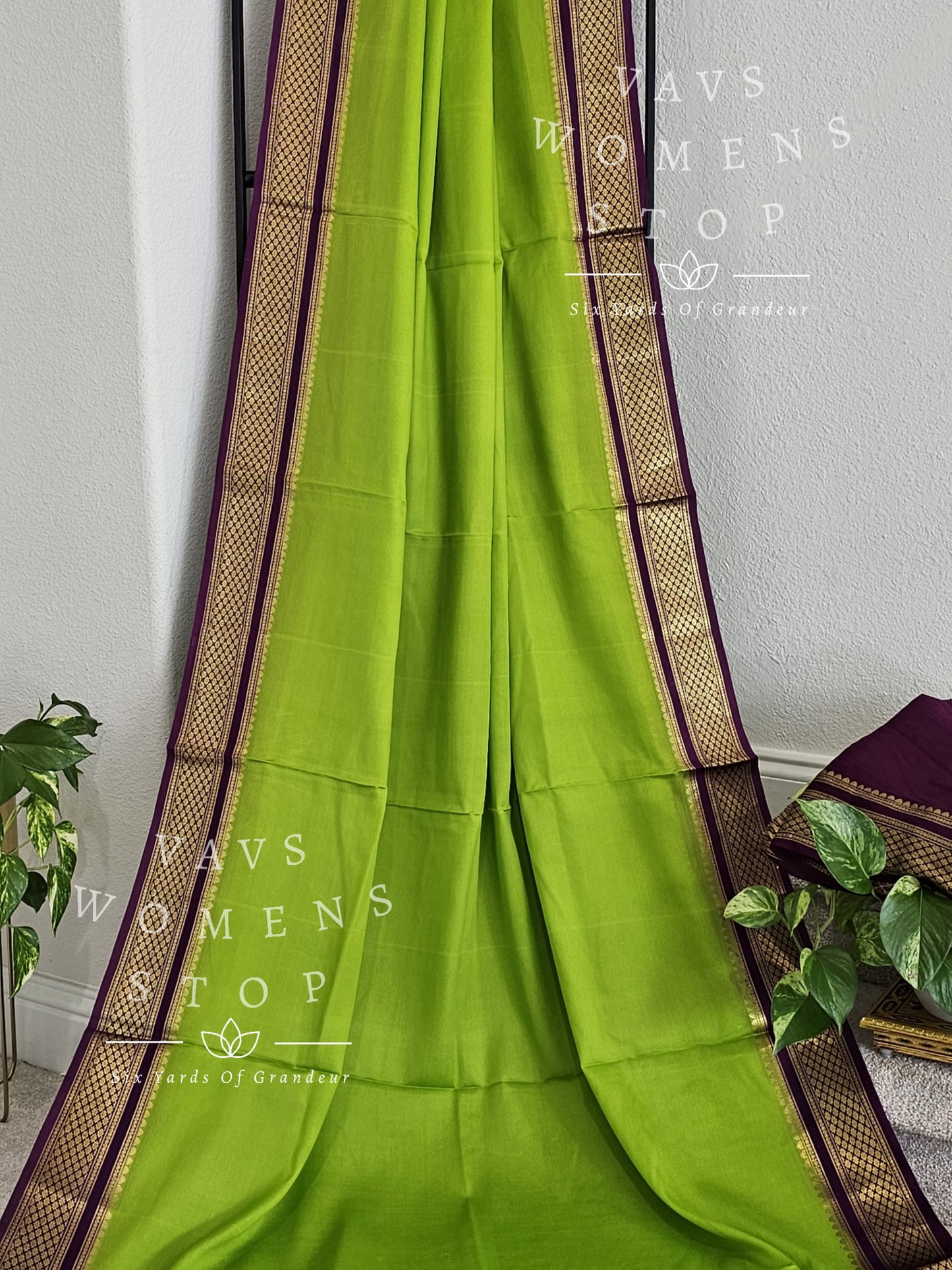 Pure Mysore Crepe Silk Saree