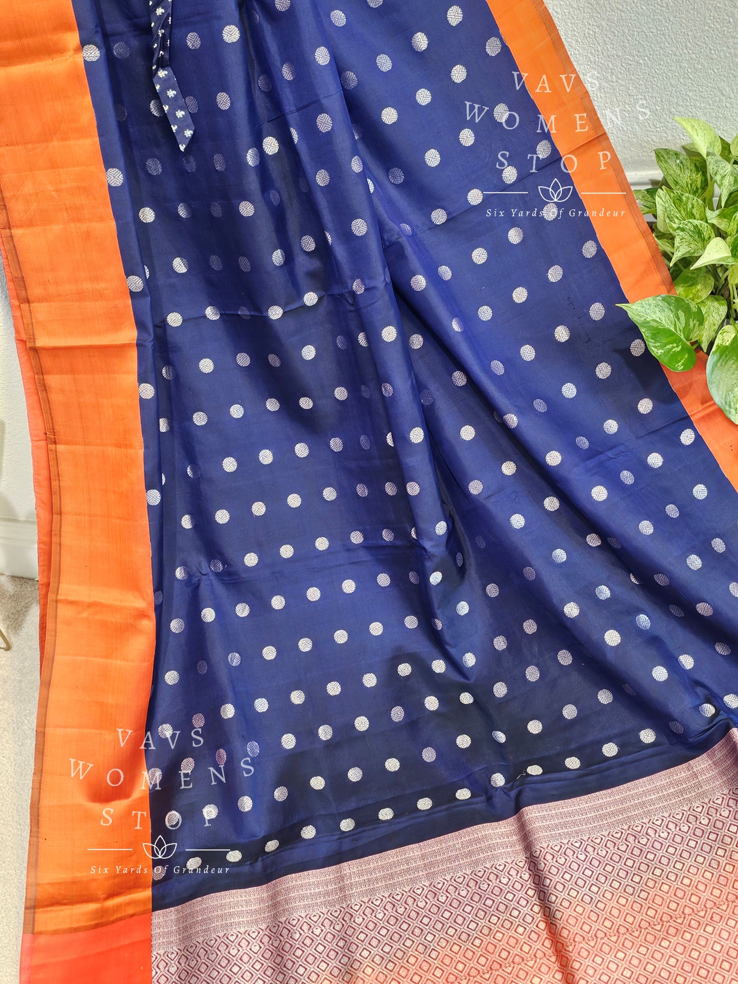 Pure Kanchi Soft Silk Saree - Blouse