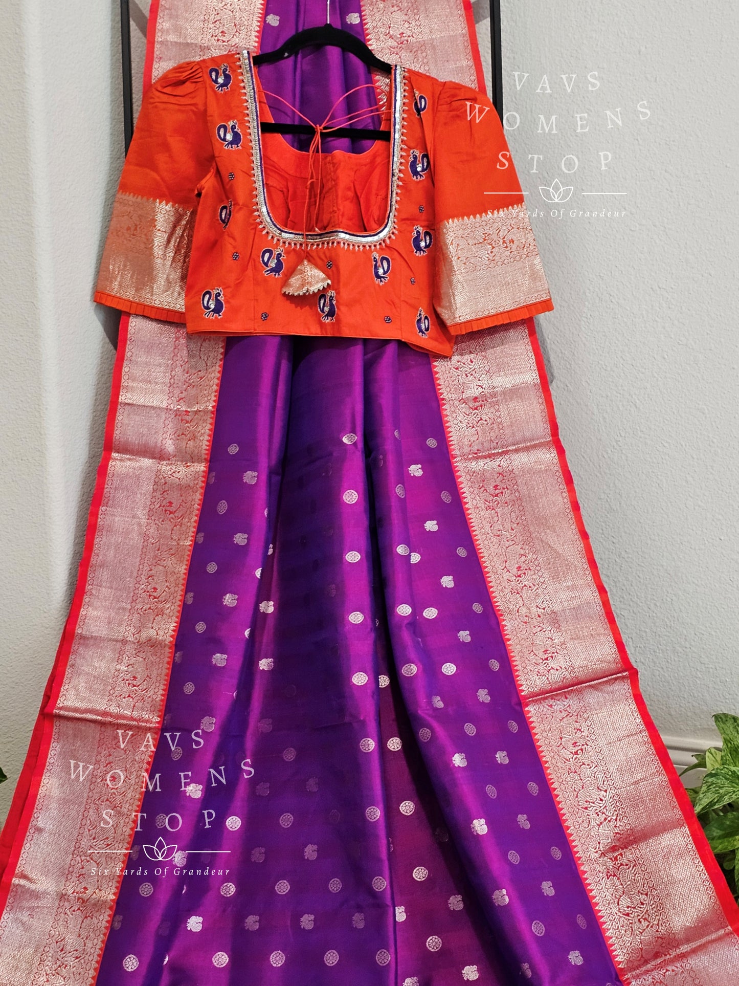 Pure Venkatagiri Pattu Saree - Blouse