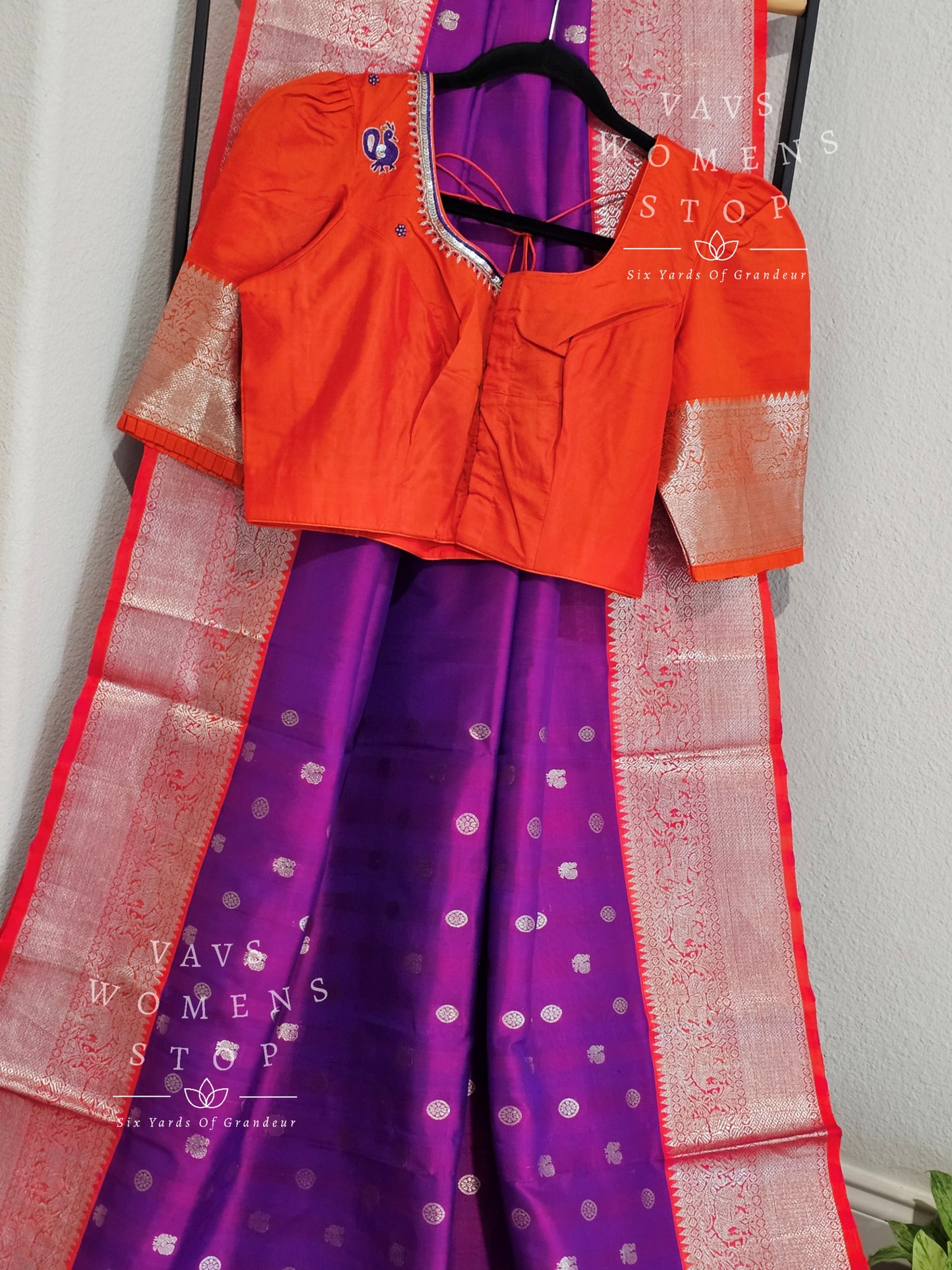 Pure Venkatagiri Pattu Saree - Blouse