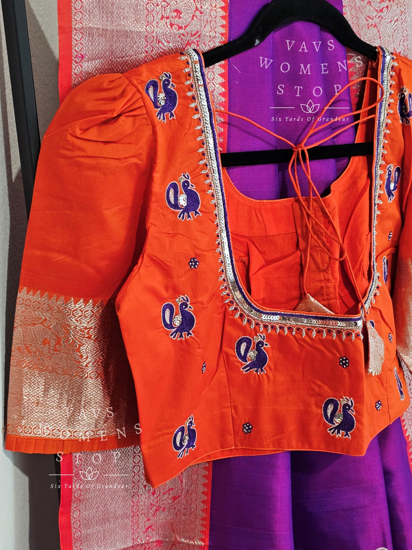 Pure Venkatagiri Pattu Saree - Blouse