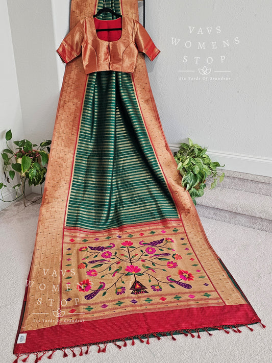 Benarasi Paithani Designer Saree - Blouse