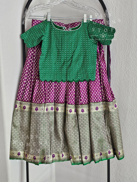 Benarasi Silk Lehenga Blouse