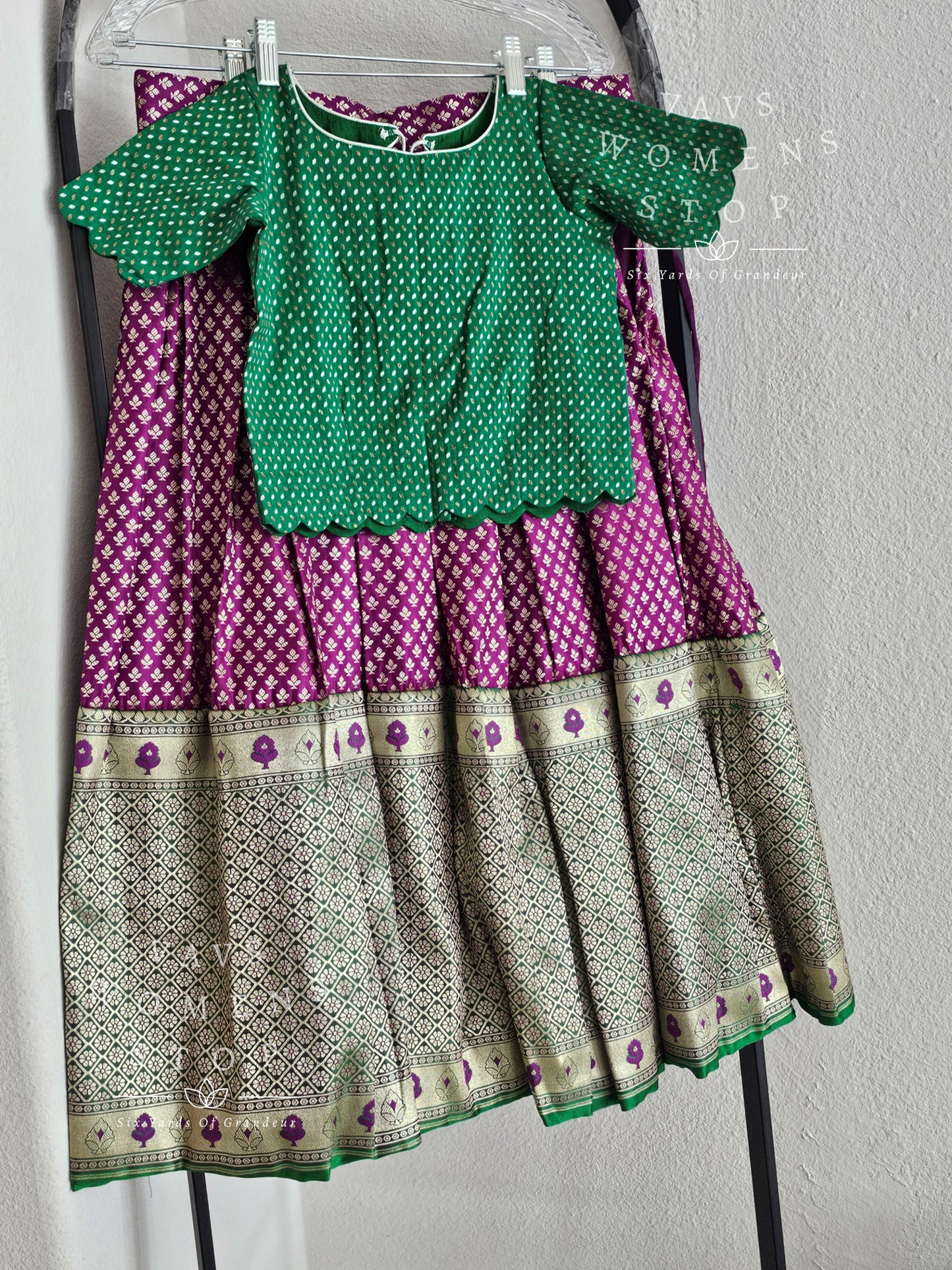 Benarasi Silk Lehenga Blouse