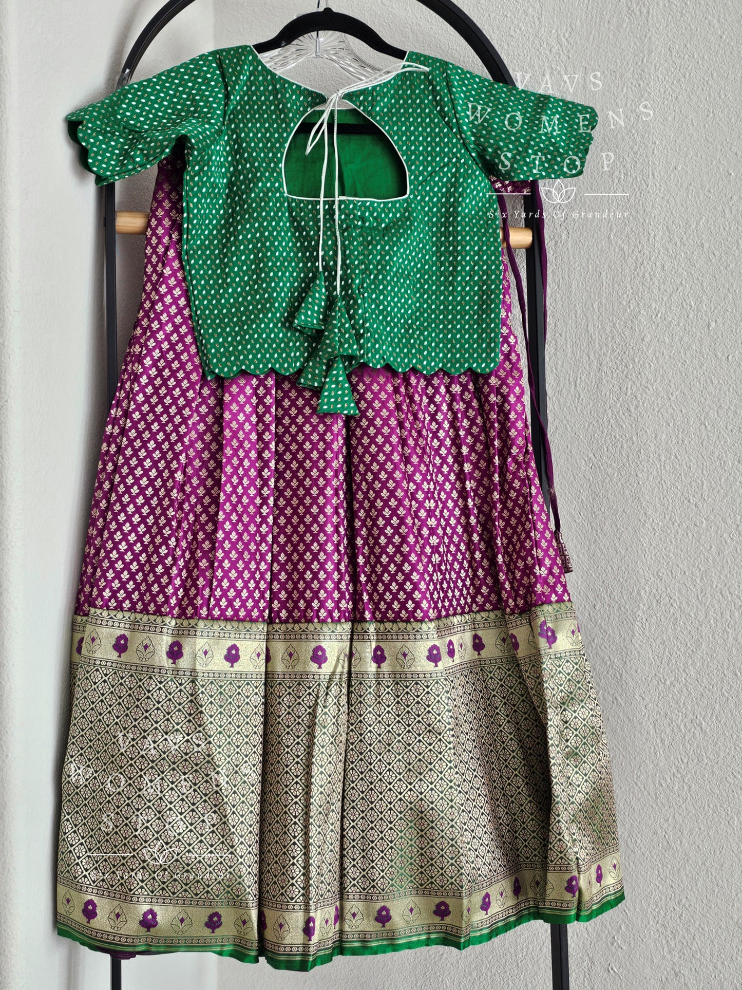 Benarasi Silk Lehenga Blouse