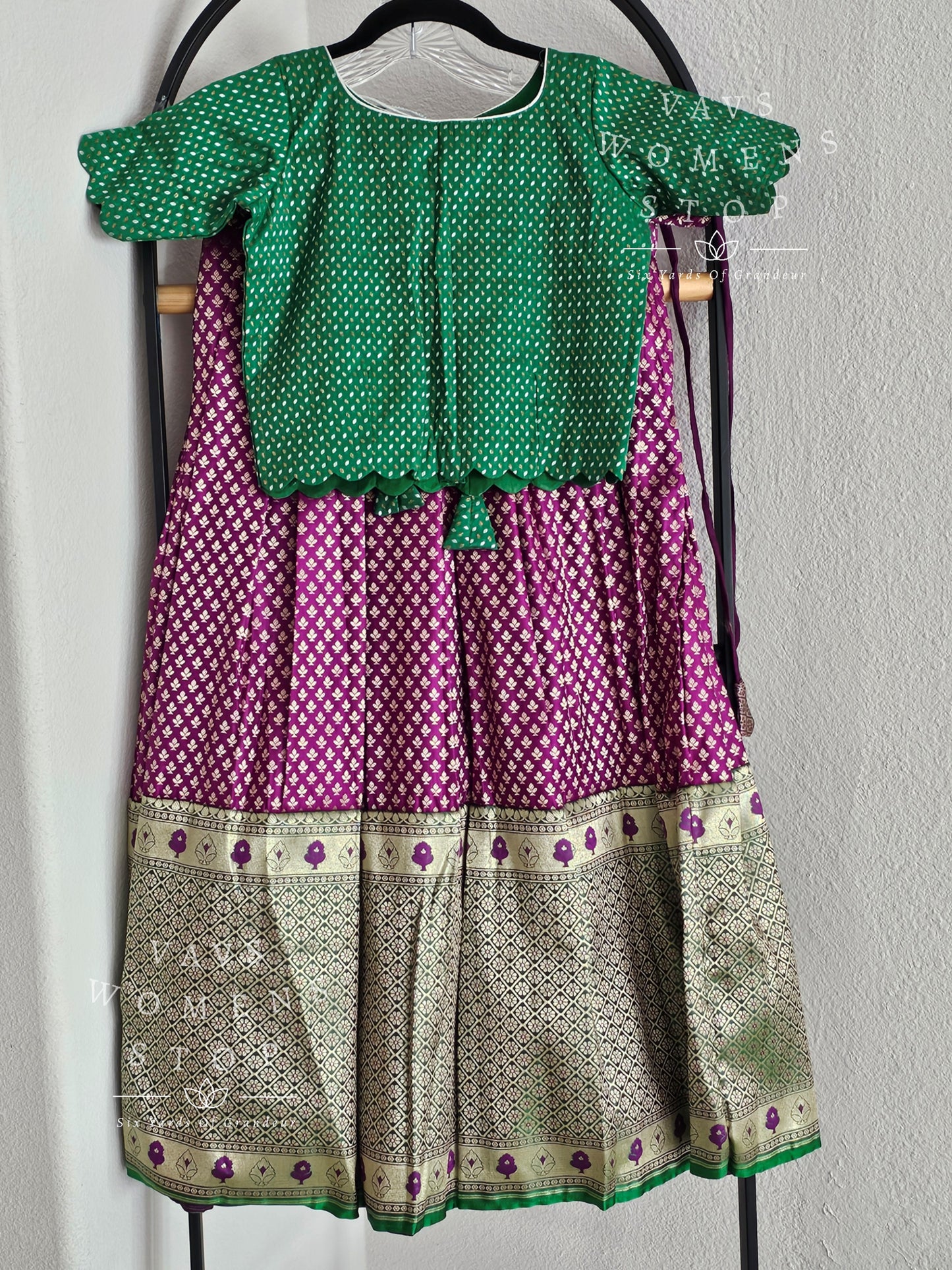 Benarasi Silk Lehenga Blouse