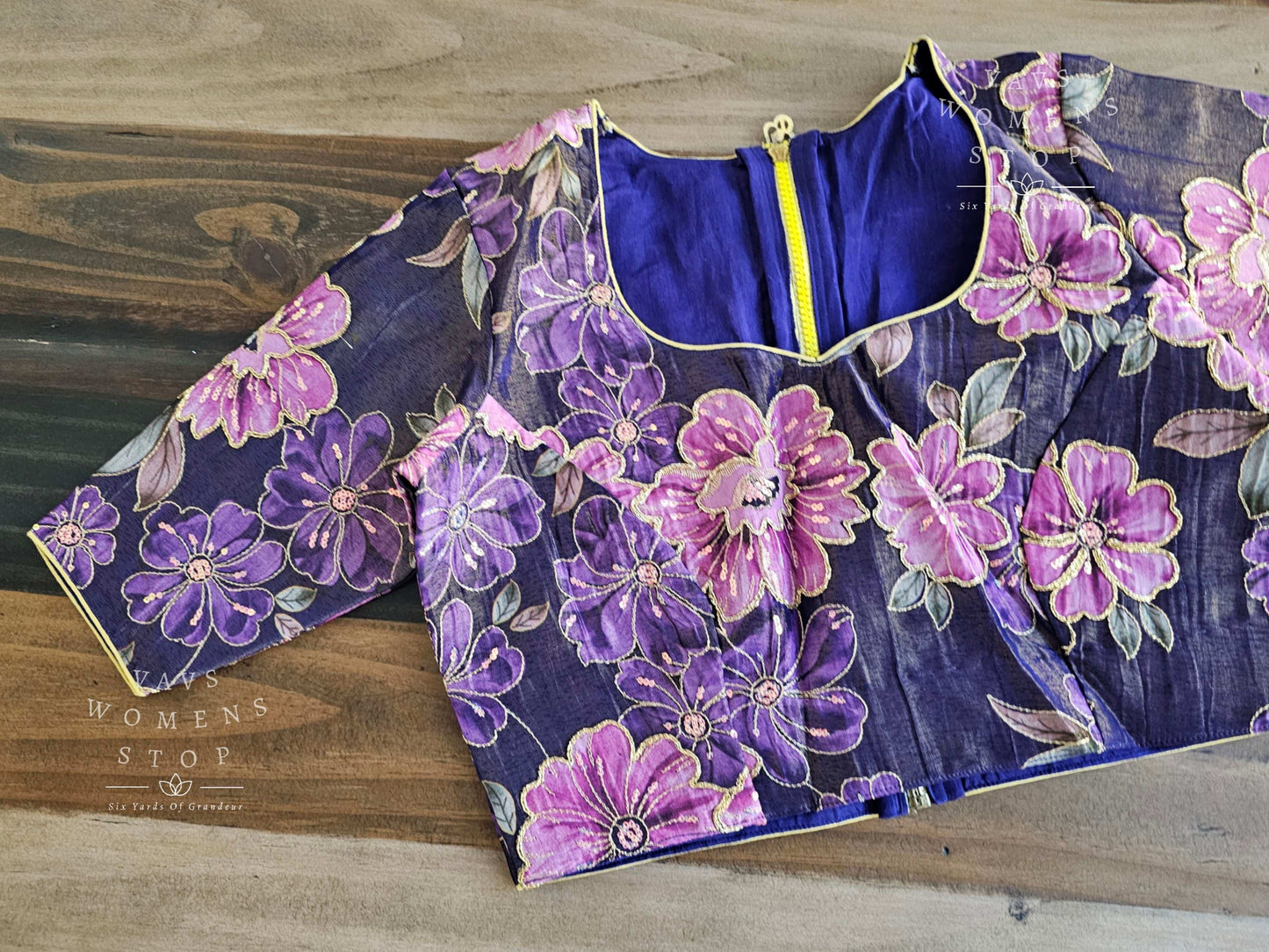 Floral Tissue Blouse