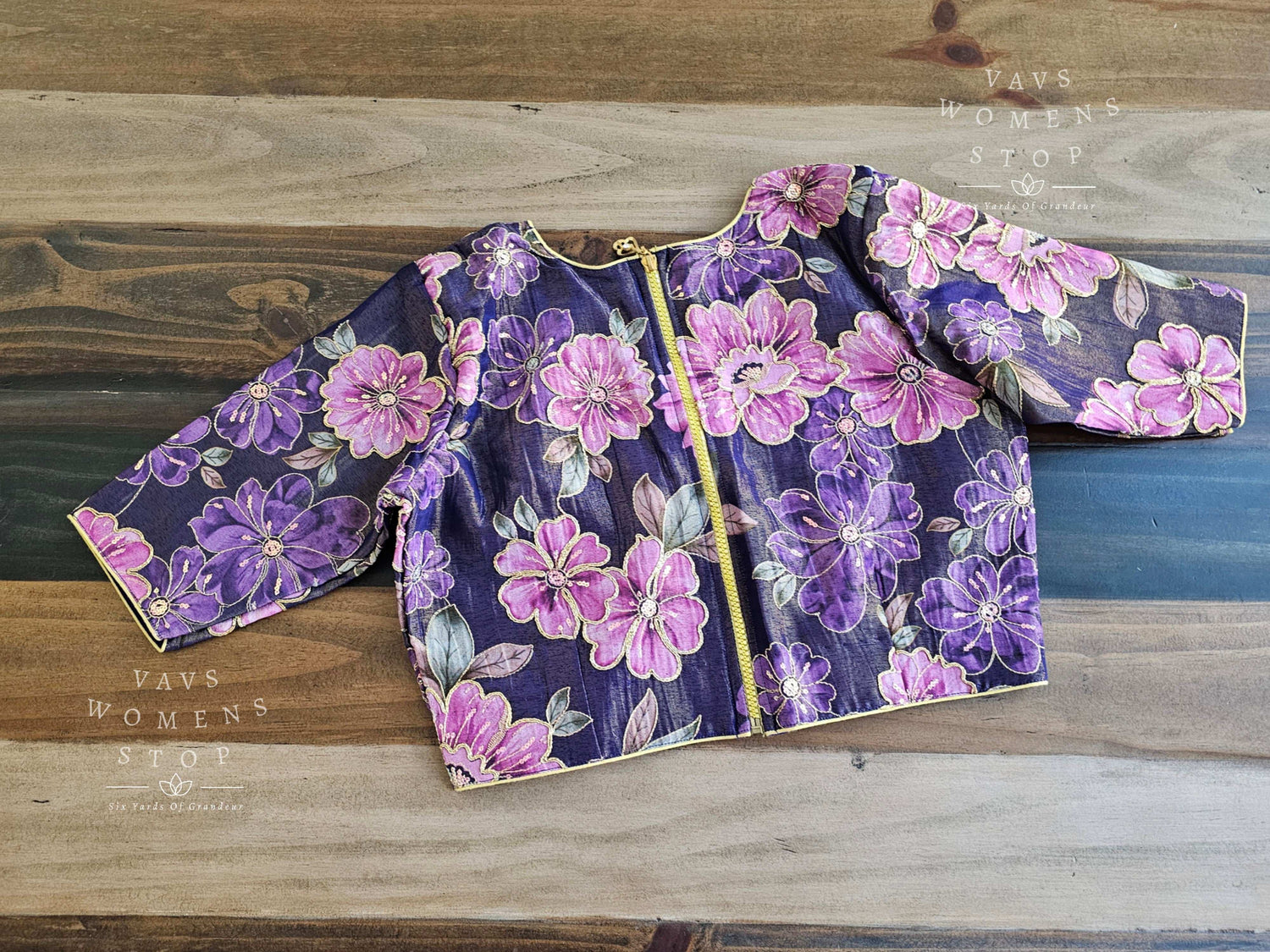 Floral Tissue Blouse