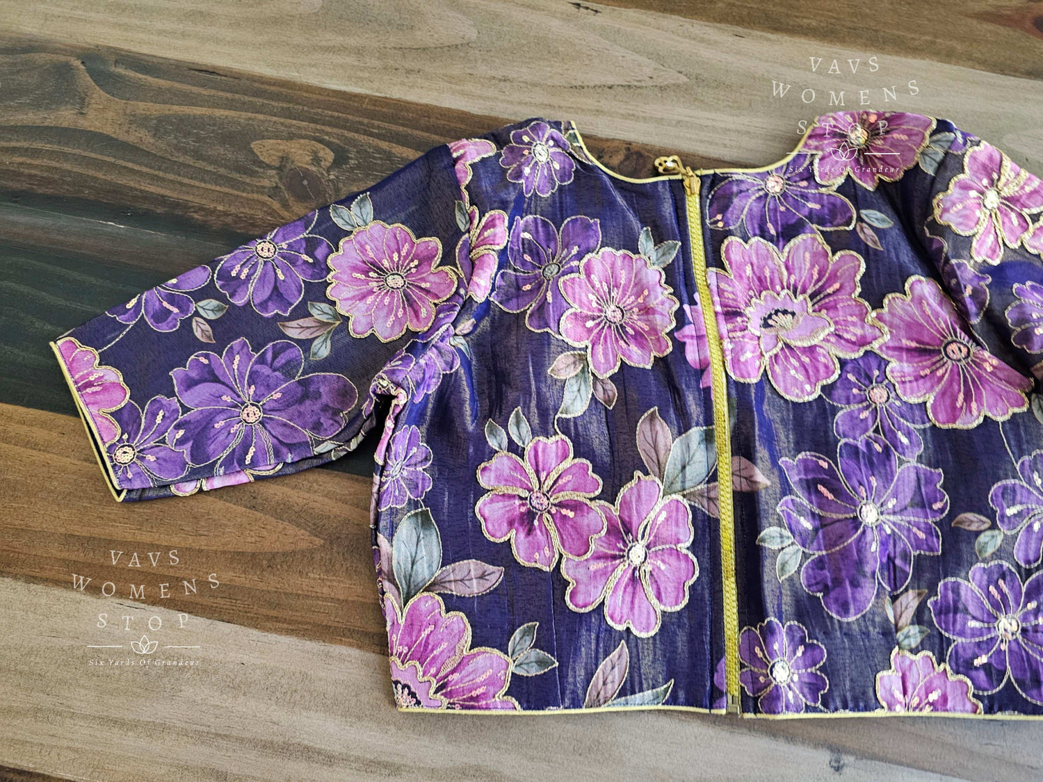 Floral Tissue Blouse