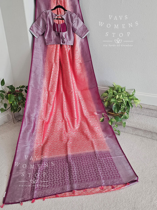 Benarasi Kubera Silk Saree - Blouse