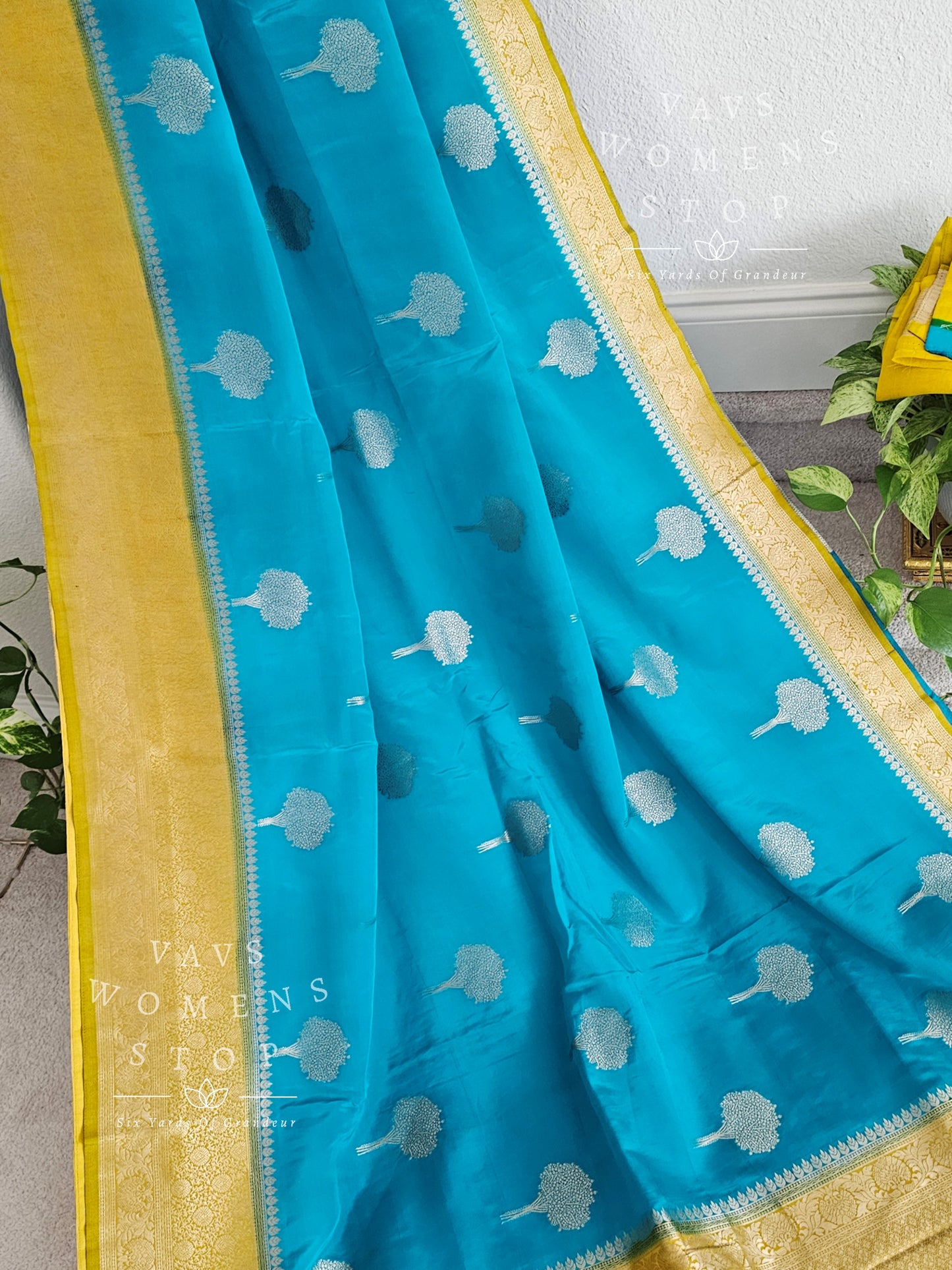 Semi Crepe Benarasi Silk Saree