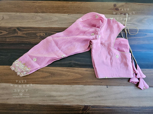 Full Sleeves Tissue Blouse