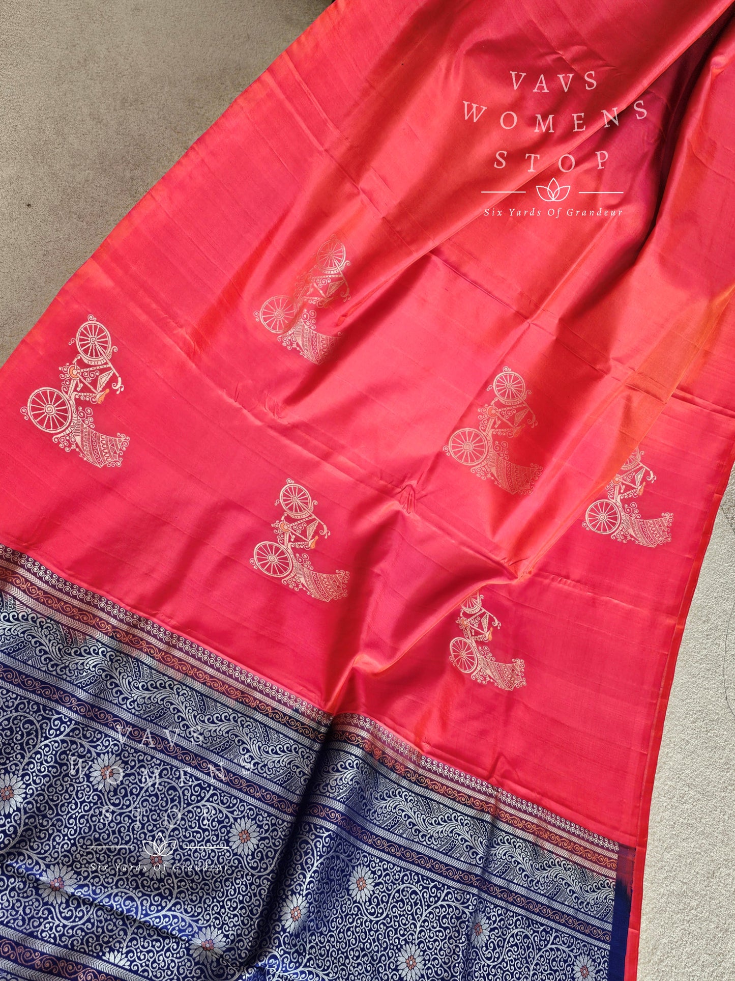 Pure Kanchi Soft Silk Borderless Saree