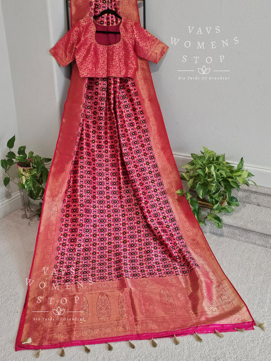 Designer Benarasi Patola Silk saree - Blouse