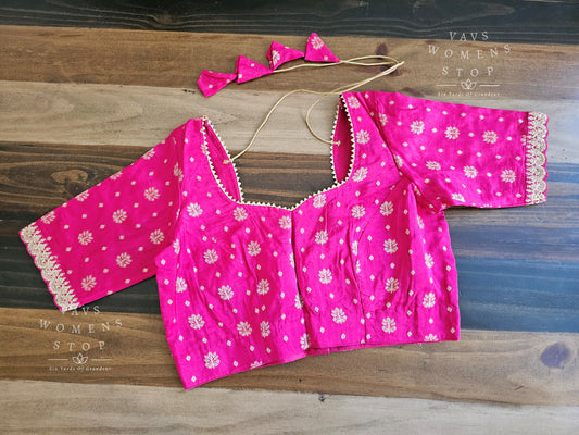 Munga Crepe Silk Blouse