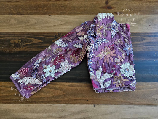 Full Sleeves Designer Blouse