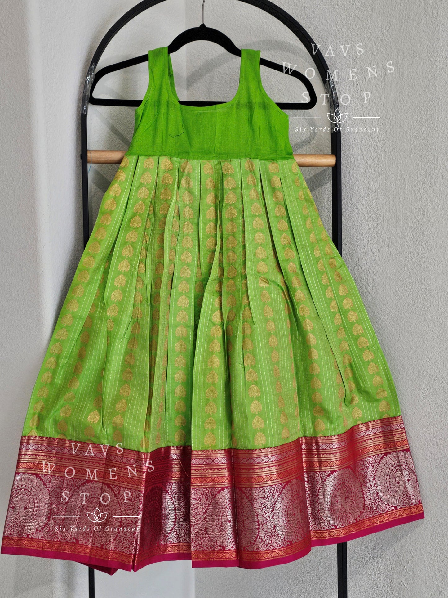 Pure Kanchi Lehenga/Pattu Pavada Set