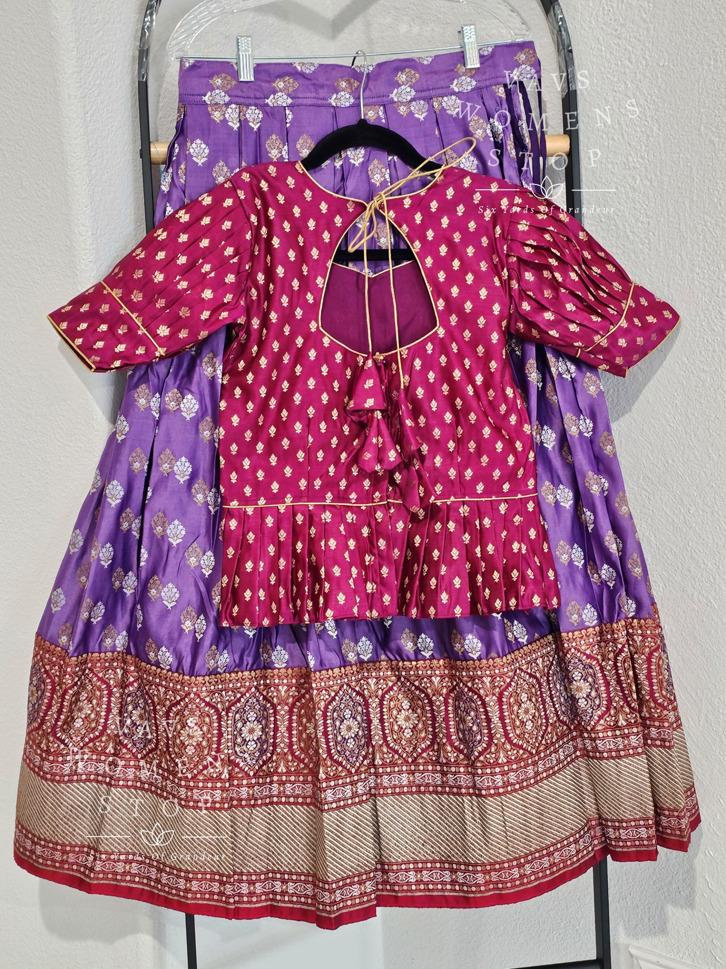 Benarasi Silk Lehenga Blouse