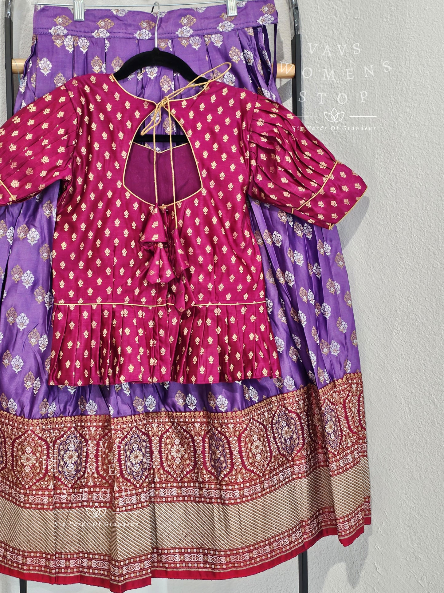 Benarasi Silk Lehenga Blouse