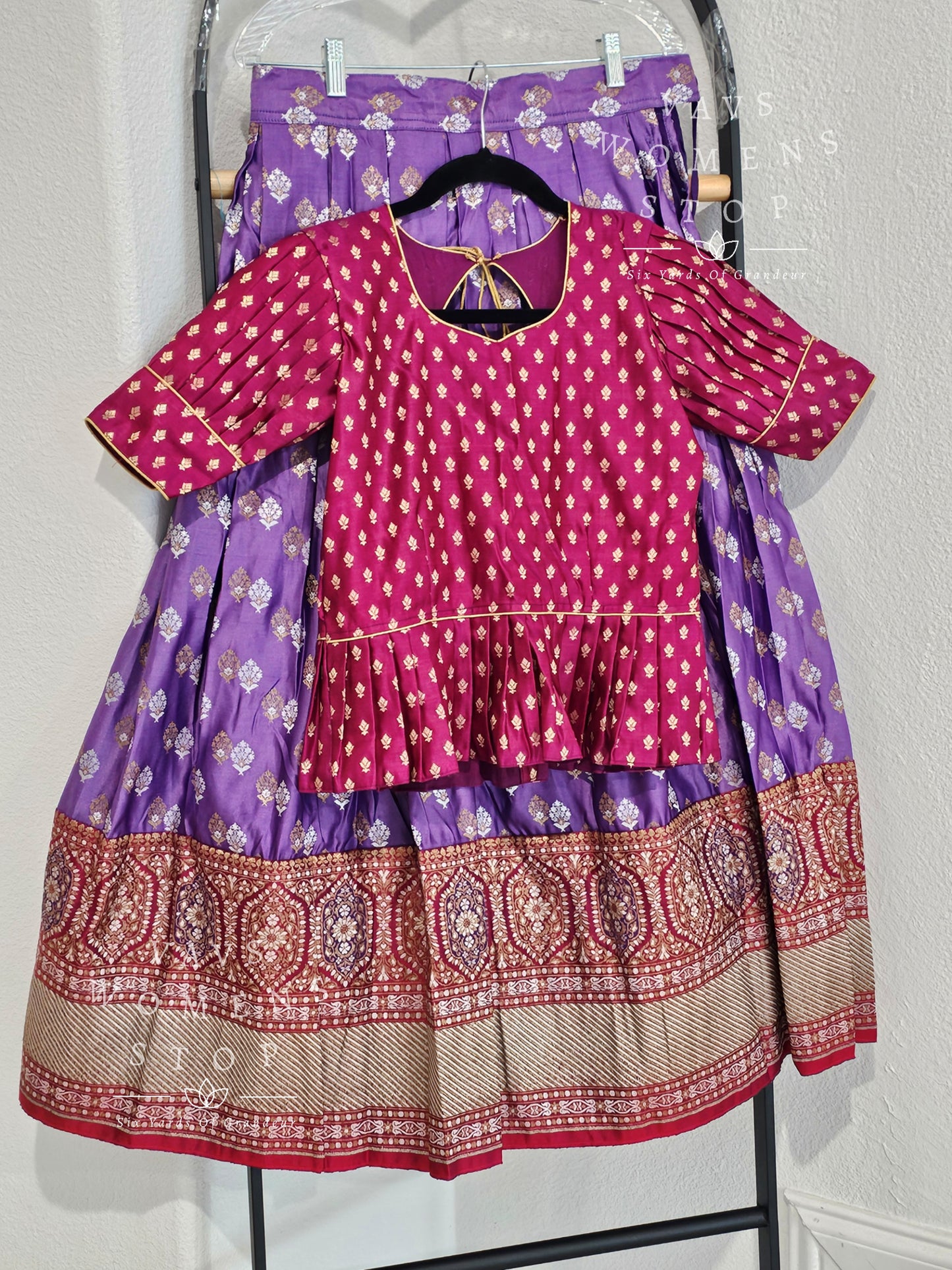 Benarasi Silk Lehenga Blouse