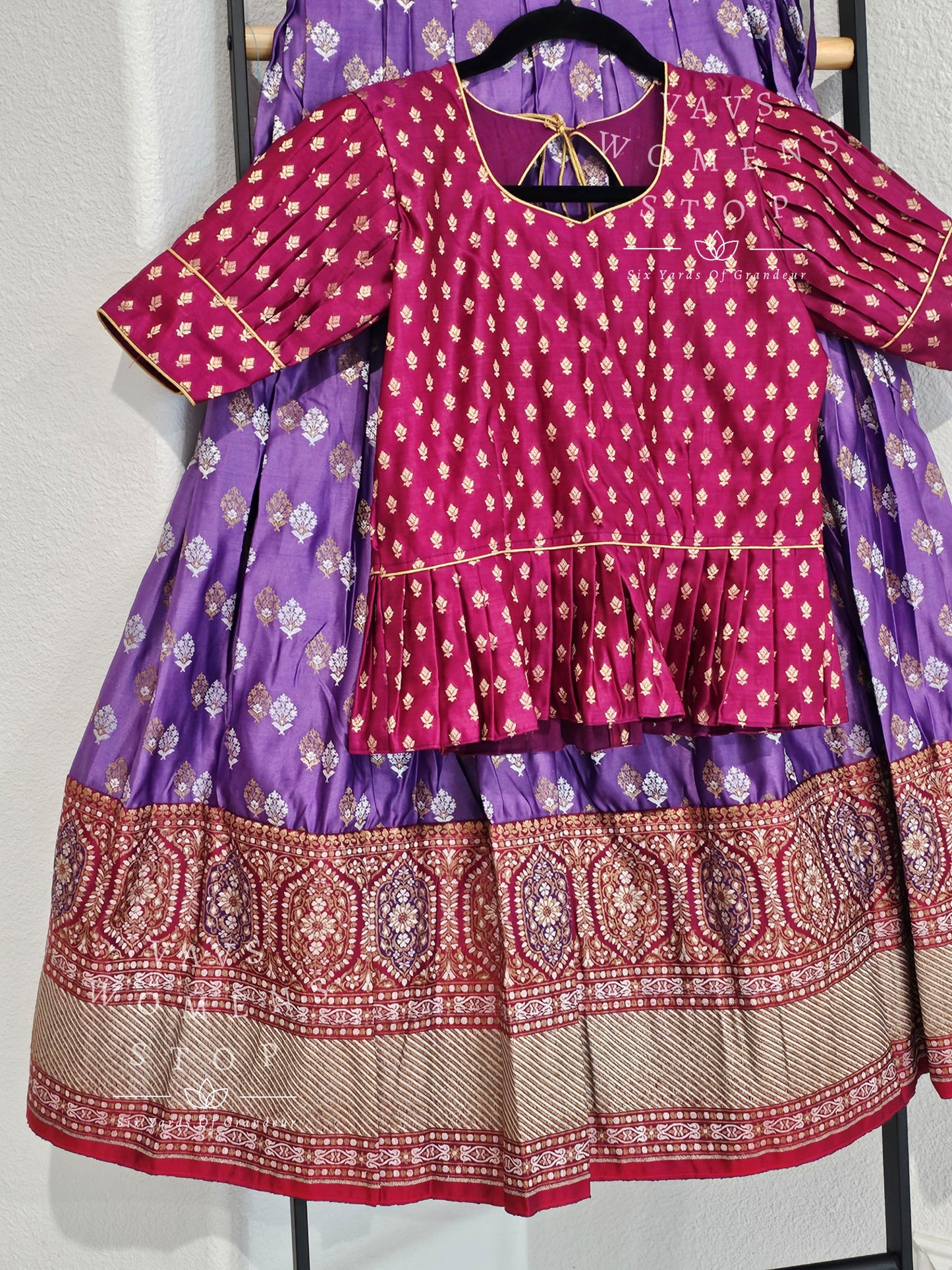 Benarasi Silk Lehenga Blouse