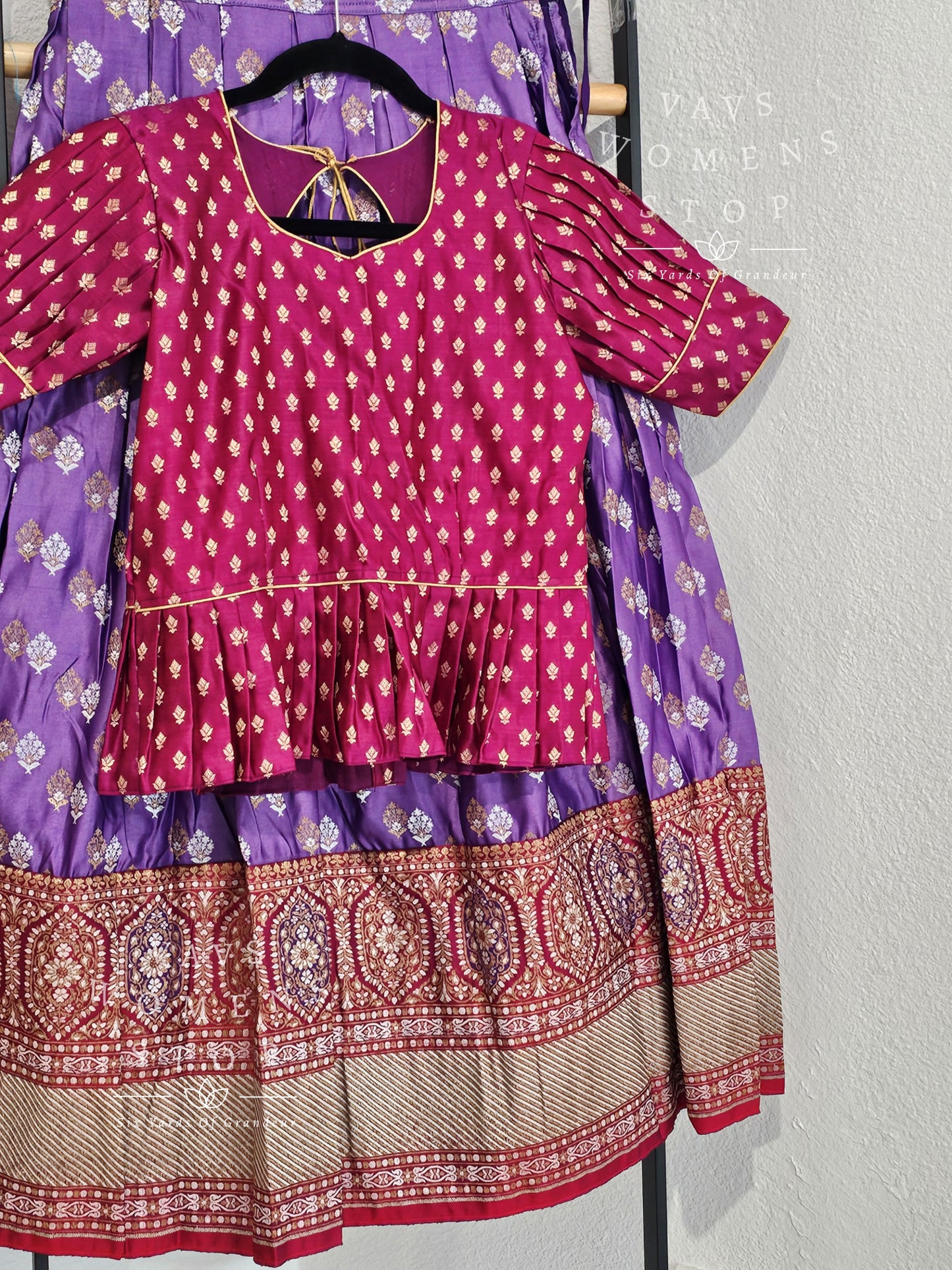 Benarasi Silk Lehenga Blouse