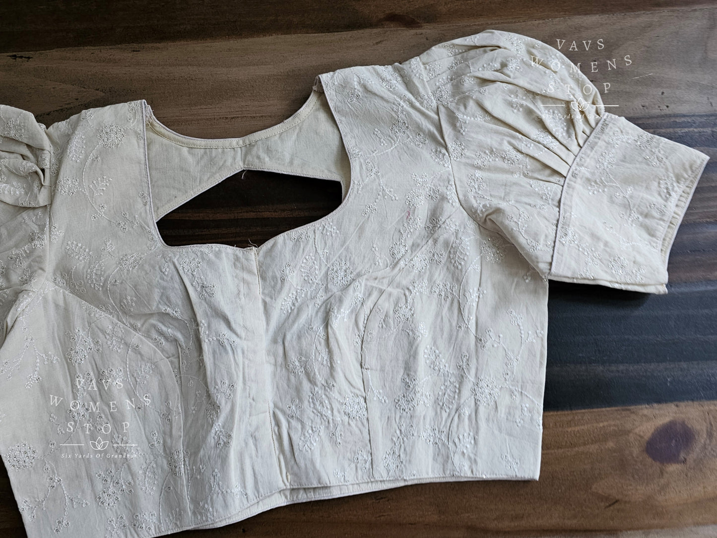 Soft Cotton Chikankari Blouse