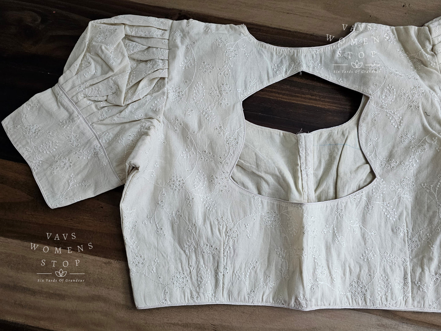 Soft Cotton Chikankari Blouse