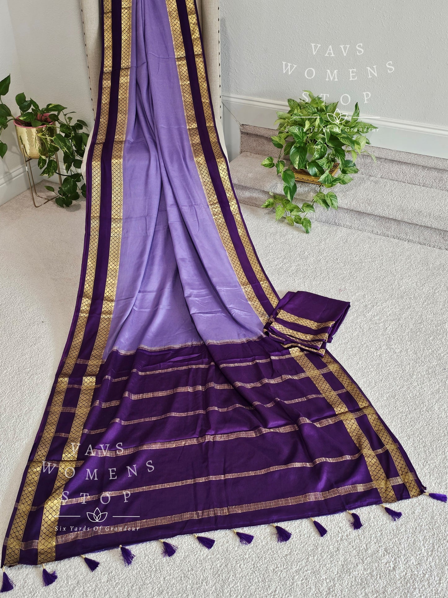 Pure Mysore Crepe Silk Saree