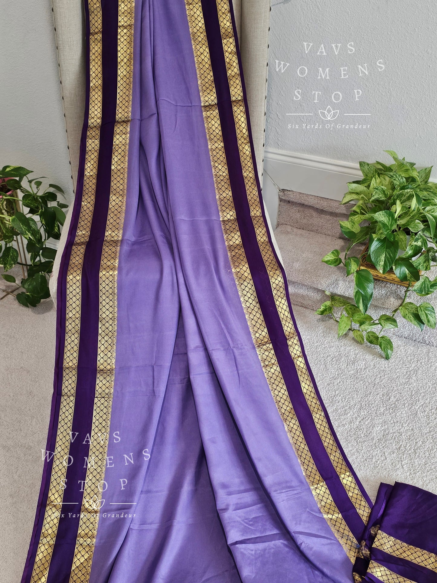 Pure Mysore Crepe Silk Saree