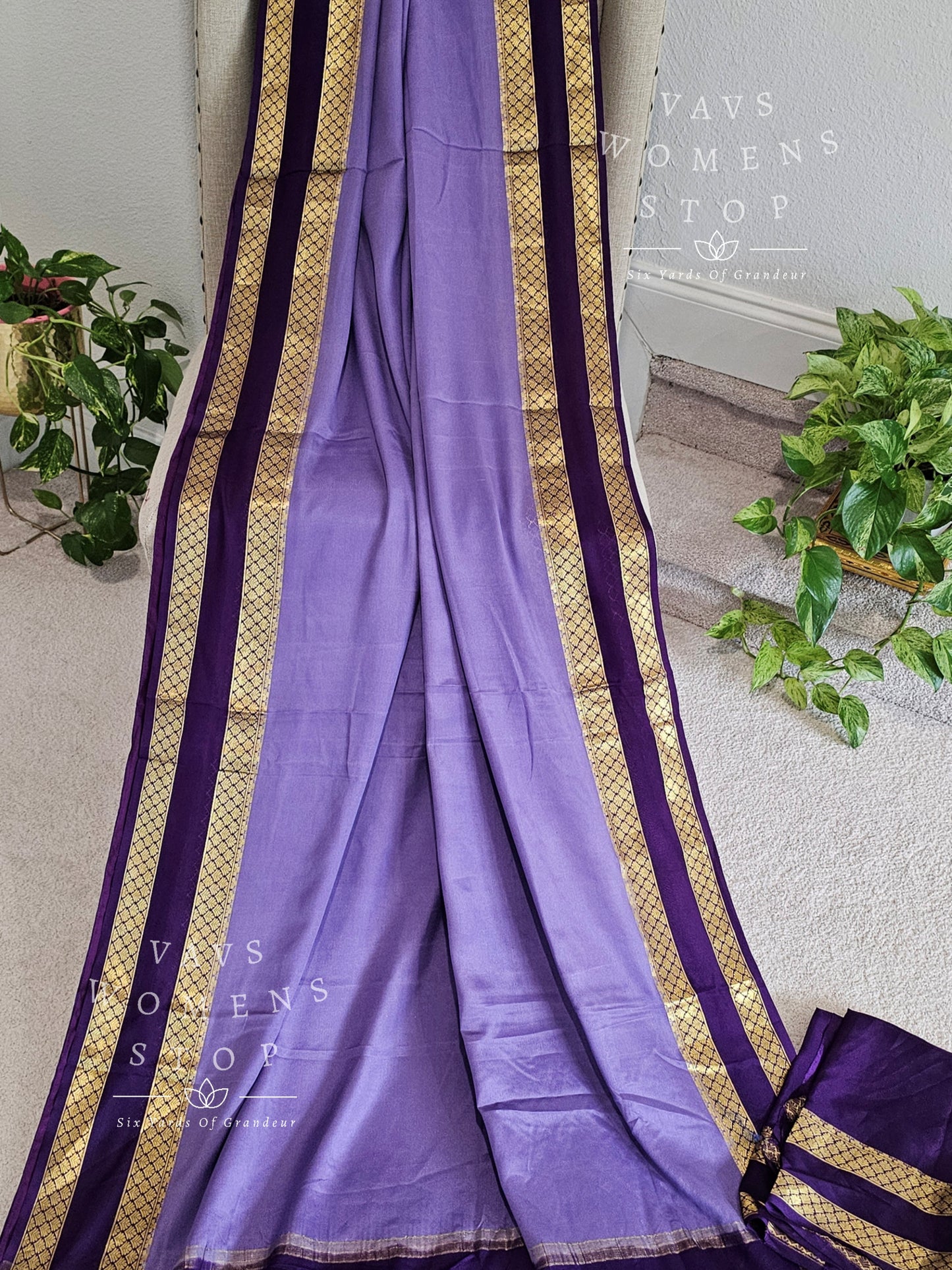 Pure Mysore Crepe Silk Saree