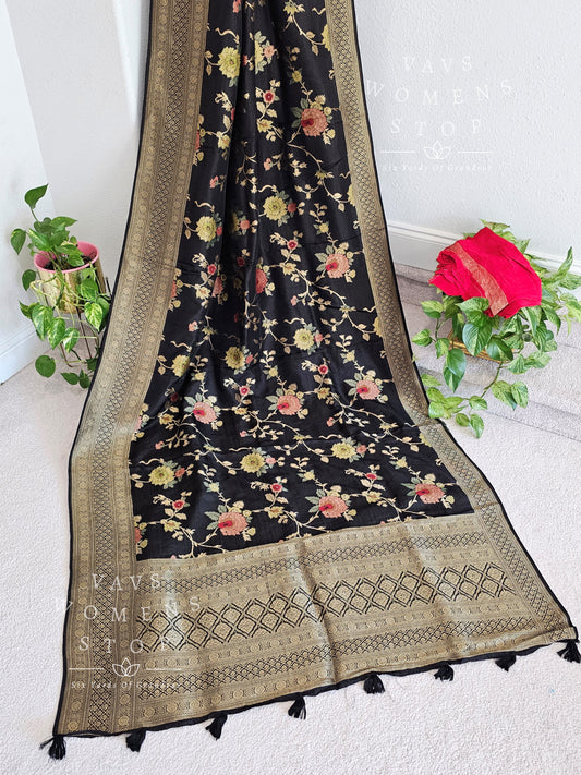 Pure Munga Crepe Silk Saree 