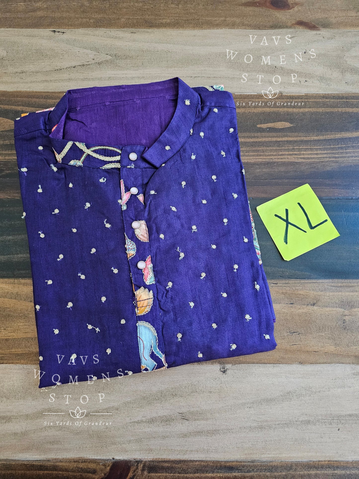 Men's Chinon Crepe Silk Pichwai Print Kurta