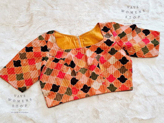 Chinon Chiffon Sequins Blouse