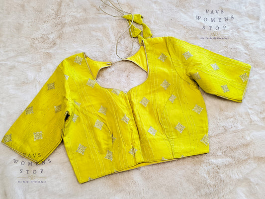 Munga Benarasi Silk Blouse