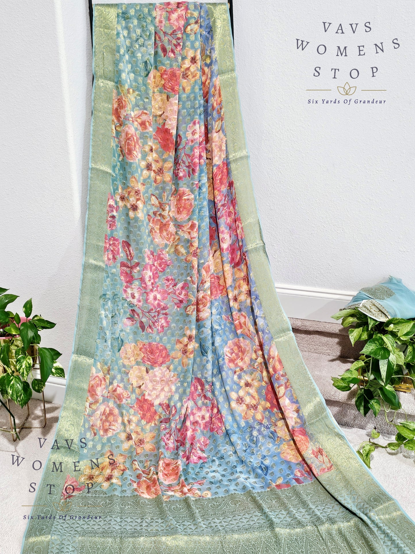 Georgette Chiffon Saree