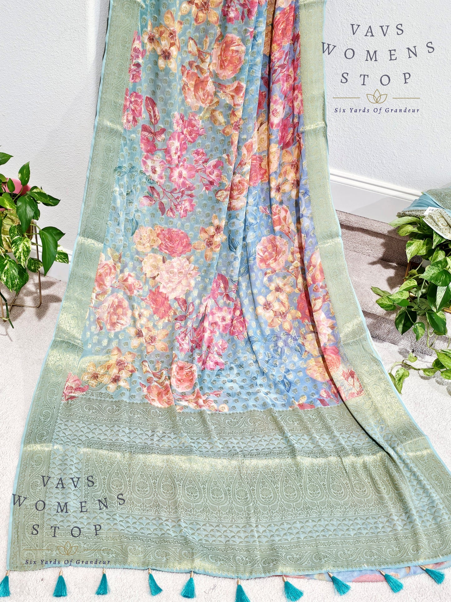 Georgette Chiffon Saree