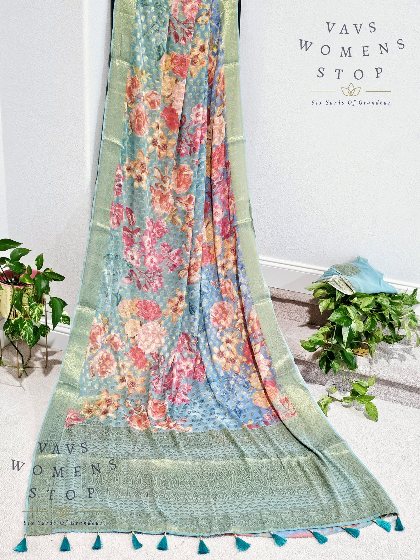 Georgette Chiffon Saree