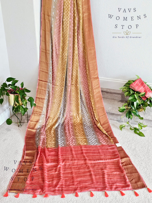 Georgette Chiffon Saree